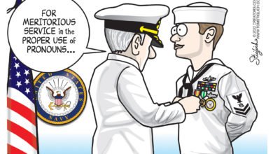 New Navy woke military